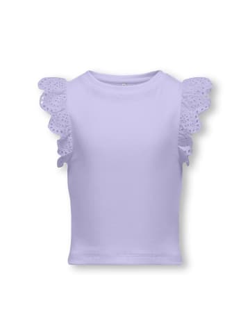 KIDS ONLY Rüschentop KOGDREA S/S TOP JRS in sweet lavender