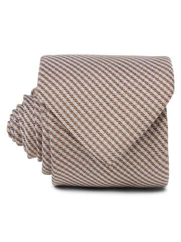 Andrew James Krawatte in sand silber - 0001