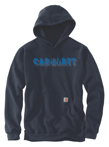 CARHARTT  Graphic Kapuzensweatshirt in marineblau