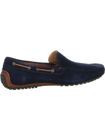Sioux Mokassin für Herren in blau