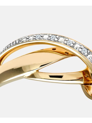 Diamant L'éternel Ring aus 375 Gelbgold mit Diamant