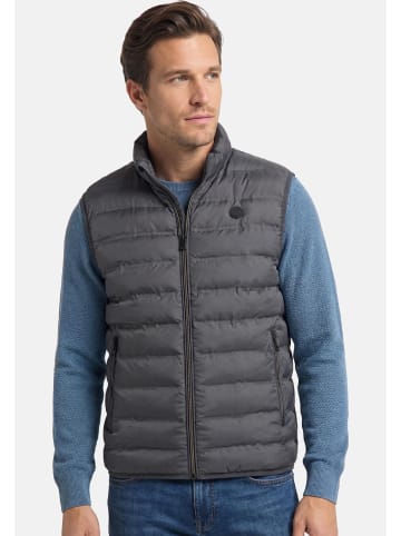 Redmond Steppweste Basic in Dunkelgrau