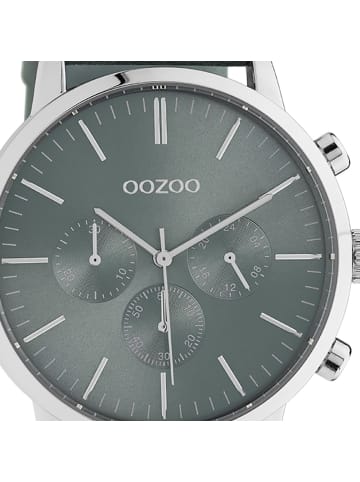 Oozoo Armbanduhr Oozoo Timepieces grau groß (ca. 45mm)