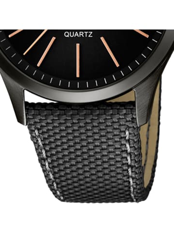 Lotus Analog-Armbanduhr Lotus Minimalist schwarz groß (ca. 42,1mm)