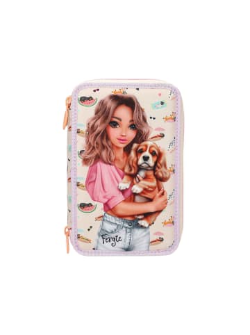 Depesche 3-Fach Federtasche SUNNY DOG TOPModel in Bunt 7,5 x 13 x 20 cm in bunt