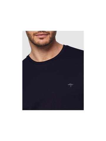 FYNCH-HATTON Rundhals T-Shirt für Herren in blau