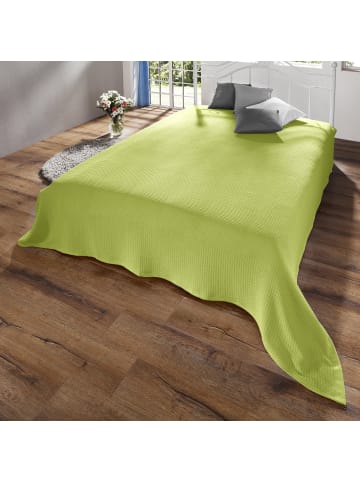 Erwin Müller Baumwolle Sommerdecke Siena in lindgrün