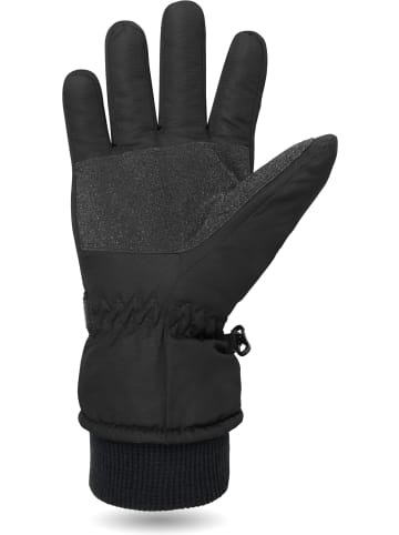 Normani Outdoor Sports Winterhandschuhe mit 3M Thinsulate™ (40 g) Snowguard Pro in Schwarz