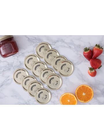 Kilner KILNER | Einkoch-Vakuumdichtung, metall, 12er-Set