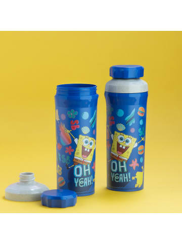 koziol OLLI 0,5 SPONGEBOB SQUAREPANTS - Trinkflasche 500ml in organic space blue