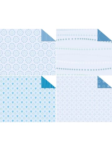Buntpapierfabrik Ludwig Bähr Fotokarton Joline blau 300g/qm 49,5x68cm Packung mit 10 Bogen 4 ...