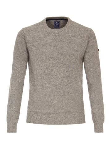 Redmond Rundhals-Pullover in grau