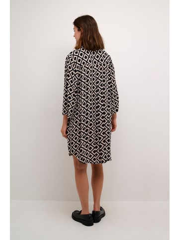 Kaffe Langarm - Hemd KAjessi Loose fit in Black/Chalk/Gray Diamond
