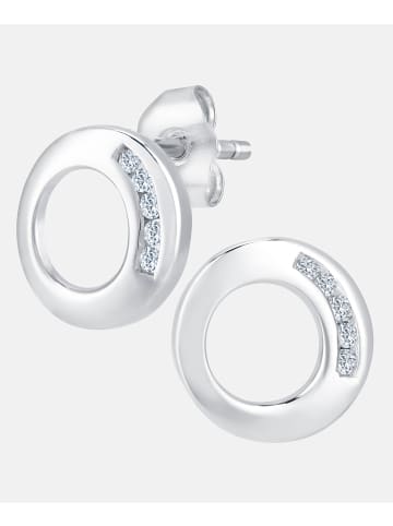 Diamant L'éternel Ohrringe aus 375 Weißgold mit Diamant