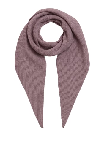 Faera Weicher Strickschal mit dezenter Struktur in Lila