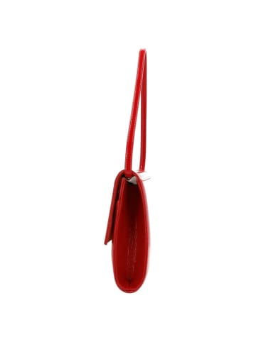 PICARD Auguri - Umhängetasche 30 cm (schwarz) in rot-lack