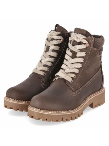 Tamaris Schnürstiefel in braun