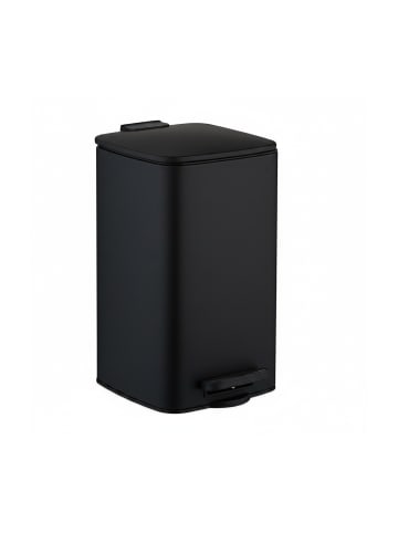 relaxdays Kosmetikeimer in Schwarz - 8 Liter