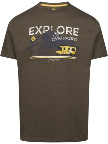 Trespass T-Shirt "Thelon Casual Printed Tshirt" in Grün
