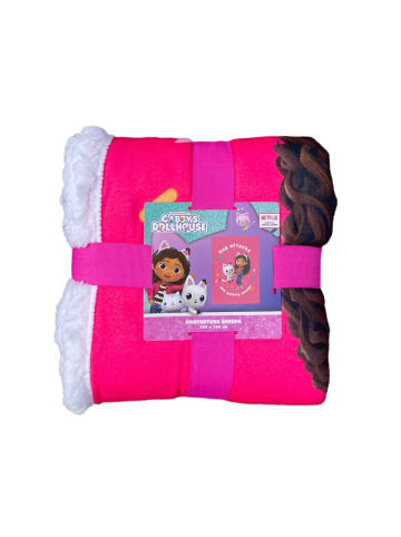 Gabby's Dollhouse Gabby's Dollhouse Fleecedecke Sherpa-Decke 150x100cm