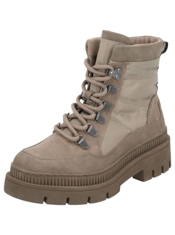 Marco Tozzi Schnürstiefel in Stone