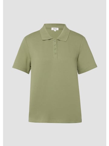 s.Oliver Polo-Shirt in 7900_olivgrün