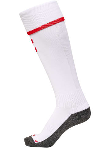 Hummel Fußball Socken Hmlcore Erwachsene in WHITE/TRUE RED
