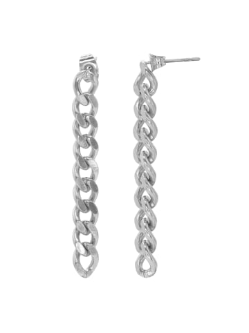 Steel_Art Ohrstecker für Frauen Belly silberfarben poliert in silberfarben poliert