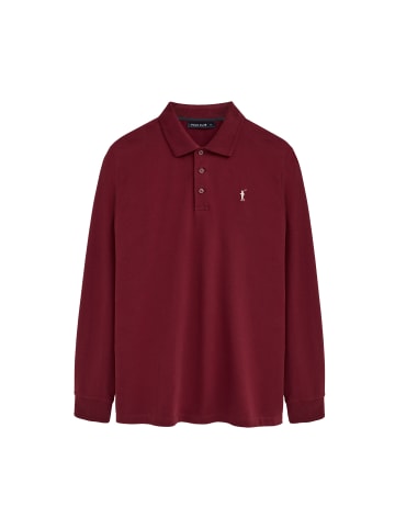 Polo Club Poloshirt RIGBY GO POLO LS VO in Granat