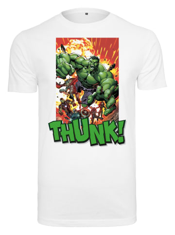 Merchcode Merchcode Herren Avengers Explosion Tee in white