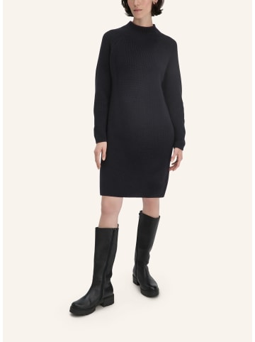 Hessnatur Strick Kleid in schwarz