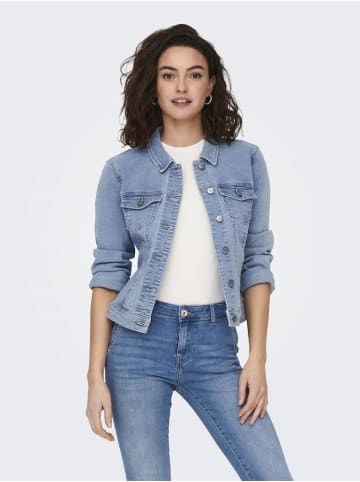 ONLY Jeansjacke in Light Blue Denim