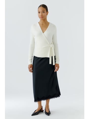Oui Satin Rock in black