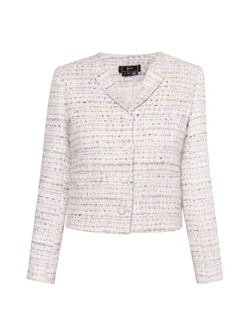 faina Bouclé Jacke in Lavendel Mehrfarbig