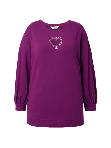 MIAMODA Sweatshirt in beerenpink