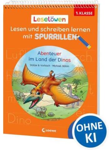 Loewe Verlag Buch - Leselöwen - Lesen und schreiben lernen mit Spurrillen - Abenteuer i