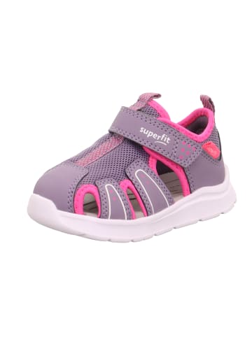 superfit Lauflernsandale WAVE in Lila/Pink