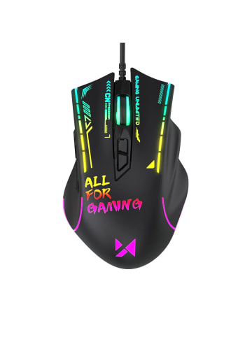 Wozinsky WMGK 7200 Kabelgebundene Gaming Maus Schwarz