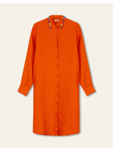 Oilily Linen Kleid Dighton in Rot