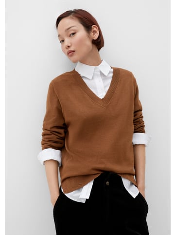 s.Oliver Strickpullover in 8764_zimt