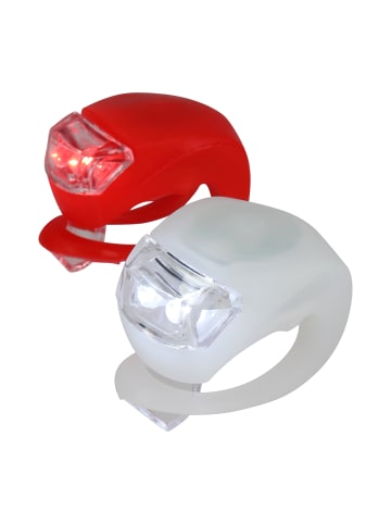 Endurance Fahrradlichter-Set LED Light in 1002 White