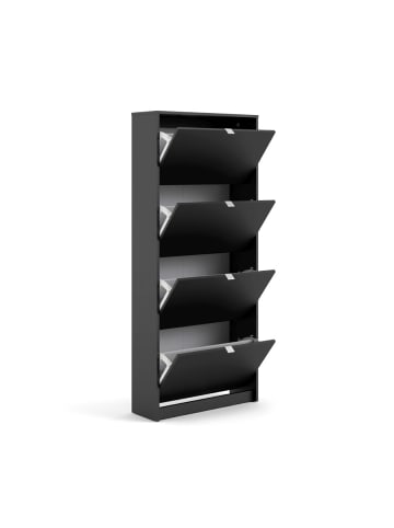 ebuy24 Schuhschrank Shane Schwarz 70 x 24 cm