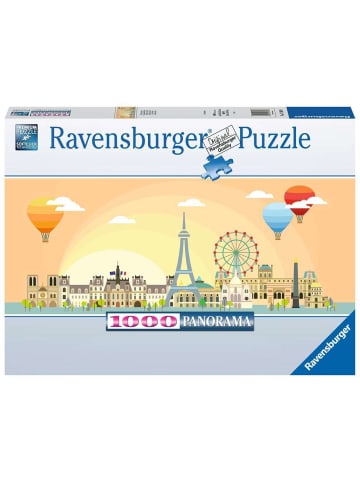 Ravensburger Puzzle 1.000 Teile Ein Tag in Paris Ab 14 Jahre in bunt