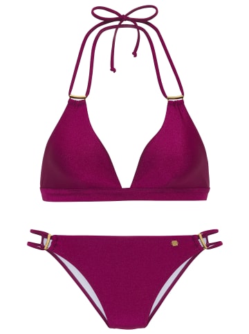 JETTE Triangel-Bikini in beere