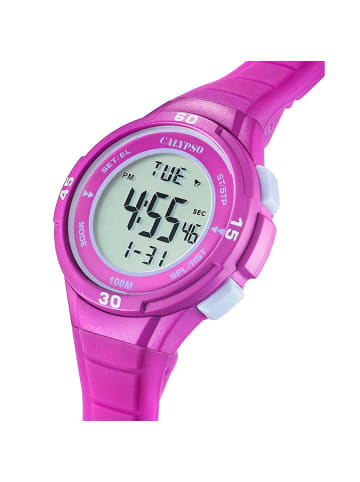 Calypso Digital-Armbanduhr Calypso Junior rosa mittel (ca. 35mm)
