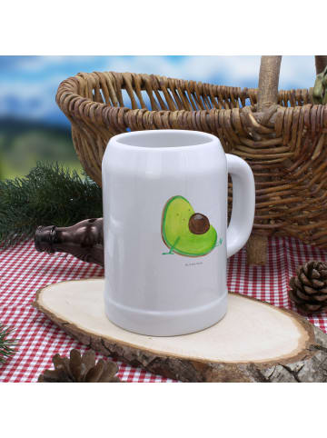 Mr. & Mrs. Panda Keramikkrug Avocado Schwangerschaft ohne Spruch in Weiß