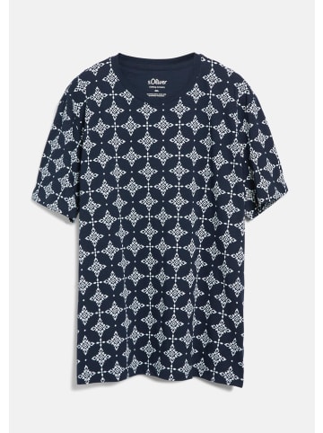 s.Oliver T-Shirt in 59A7_navy