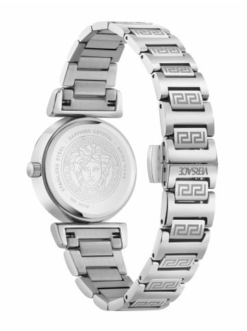 Versace Analoguhr für Damen in silber