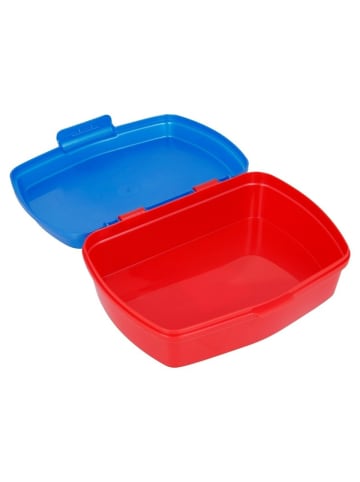 Super Mario Super Mario Kinder Brotdose – Lunchbox Pausenbox Schulbrotbox in Rot