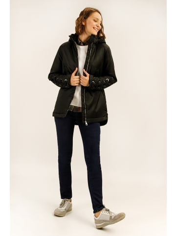 Finn Flare Freizeitjacke Imprägniert in black